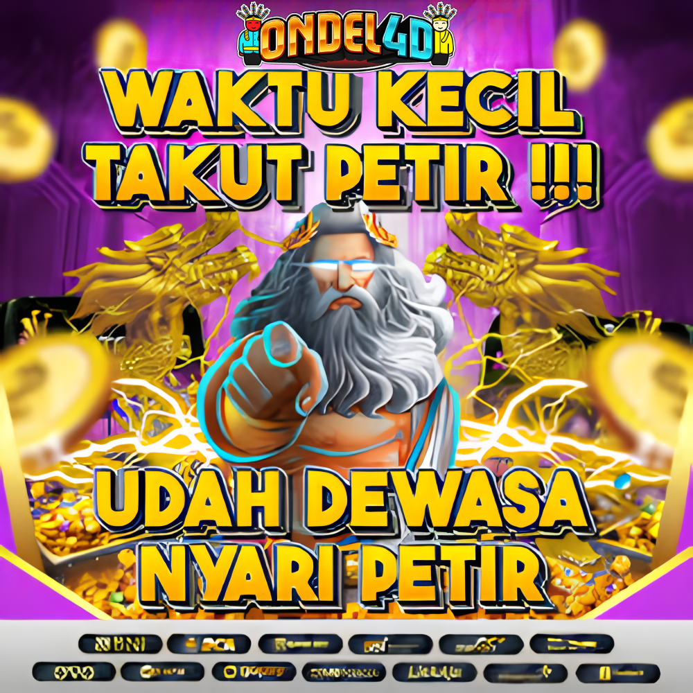 LOGIN ONDEL4D: WAKTU KECIL TAKUT PETIR