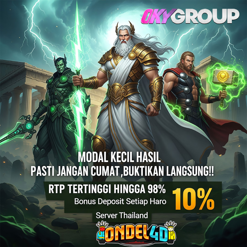DENGAN BONUS HARIAN CUMA LOGIN ONDEL4D